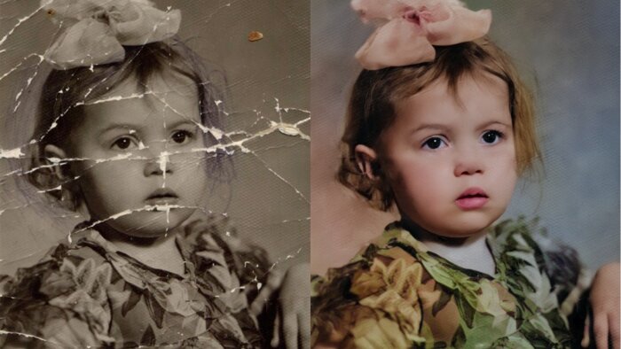 eski veya yırtık fotoğraflarınızı restore ederim