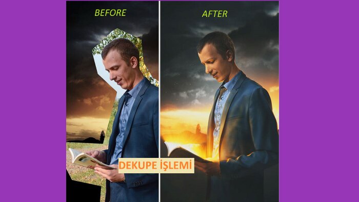 fotoğraflarına dekupe işlemi yapabilirim