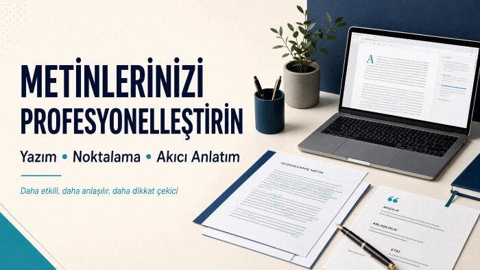 metinlerinizi etkileyici ve akıcı hale getiririm