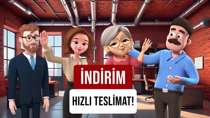 3D seslendirmeli tanıtım, reklam videoları hazırlarım