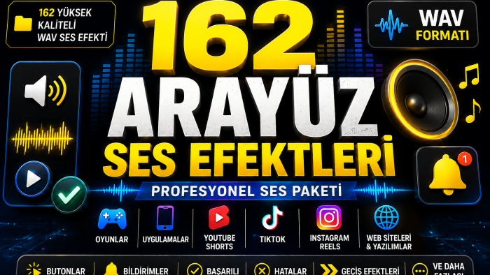 projelerinize özel profesyonel ses tasarımı yaparım