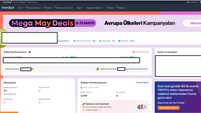 trendyol hepsiburada satıcı hesaplarınızı yönetirim
