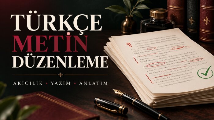 Türkçe metinlerinizi düzenleyip anlatımını iyileştireyim