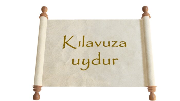 bitmiş çalışmalarınızı kurum kılavuzuna göre düzenlerim