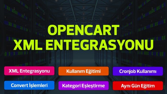 opencart xml entegrasyonu yapabilirim