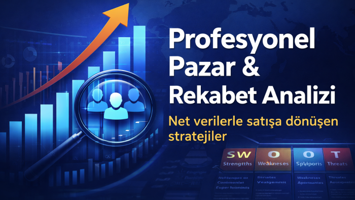 yurt içi ve yurt dışını kapsayan pazar araştırması yaparım