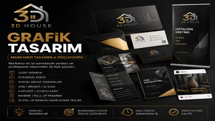 markanıza özel tasarımlar hazırlarım