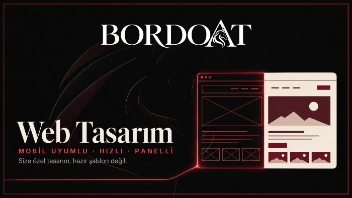 markanıza özel kurumsal web sitesi tasarlarım