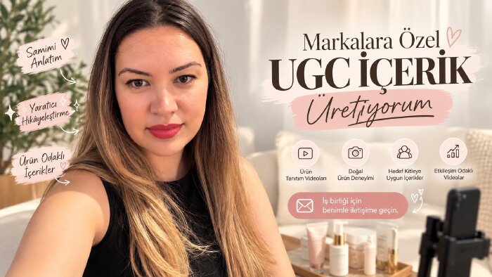 merak ve deneme isteği oluşturan ugc video üretirim