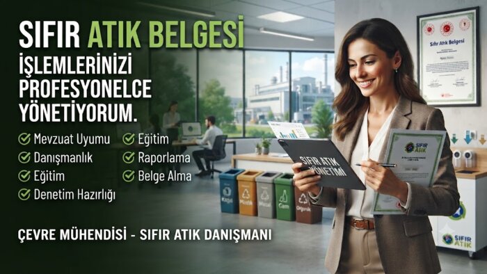 sıfır atık belgesi süreçlerini profesyonelce yönetirim