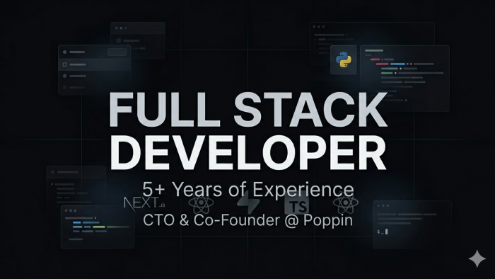 full stack web ve mobil uygulamalar geliştiriyorum