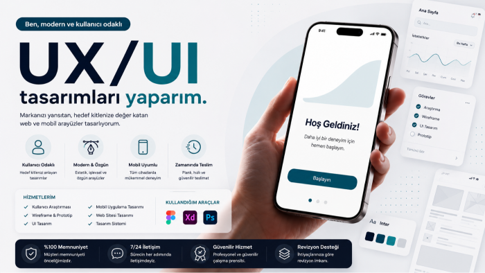 kullanıcı odaklı dijital arayüzler oluşturuyorum