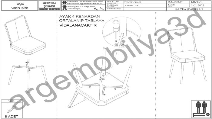 ürün kurulum şeması hazırlarım