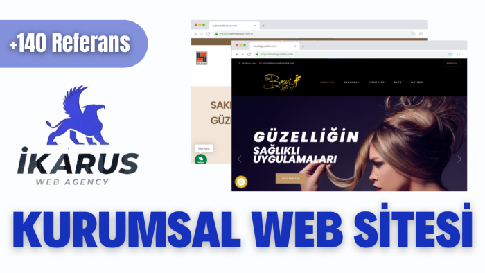 sizin için kurumsal web siteleri yapabilirim