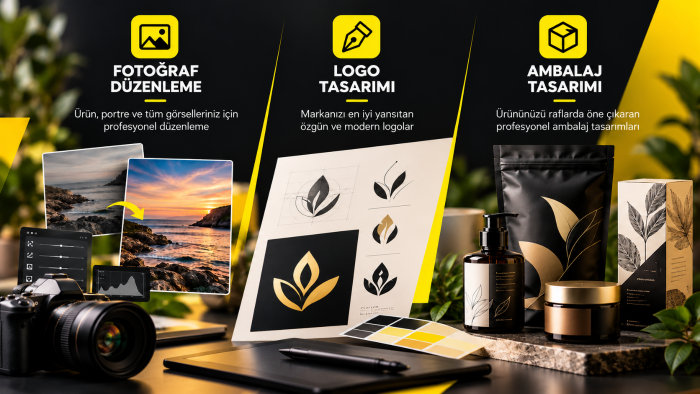 sizi en iyi yansıtan logoyu tasarlayabilirim