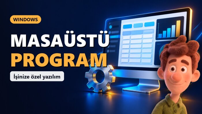 işinize özel Windows masaüstü programı yazıp teslim ederim