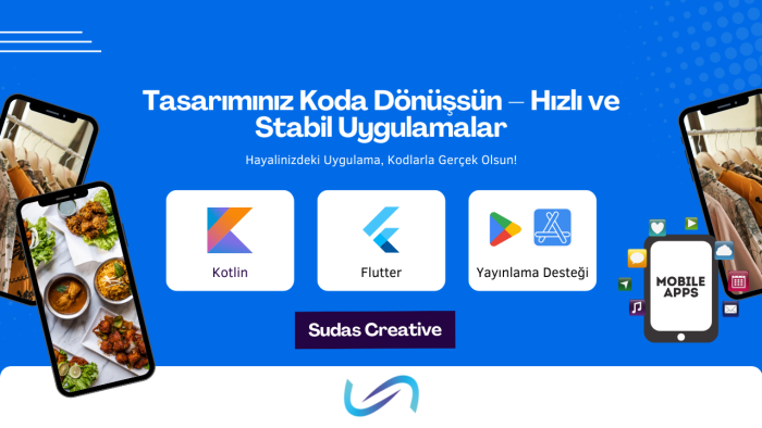 Kotlin ve Flutter ile mobil uygulamanızı geliştirebilirim