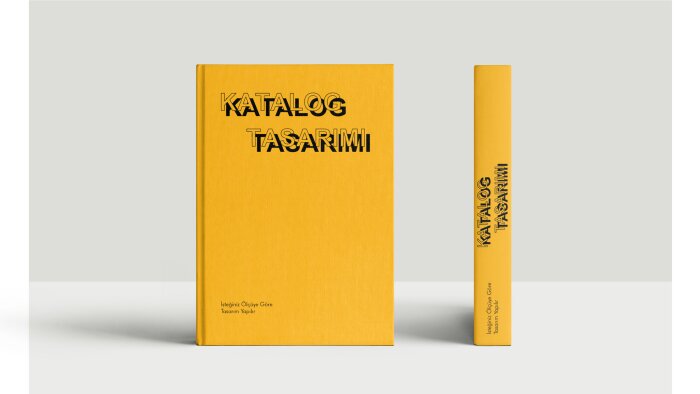 katalog tasarımı yaparım