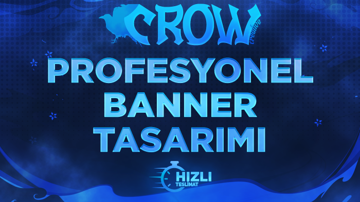 sizin için özgün ve göz alıcı bir banner yapabilirim