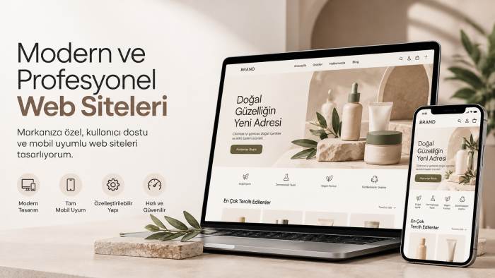 işletmenize özel profesyonel web sitesi geliştiririm