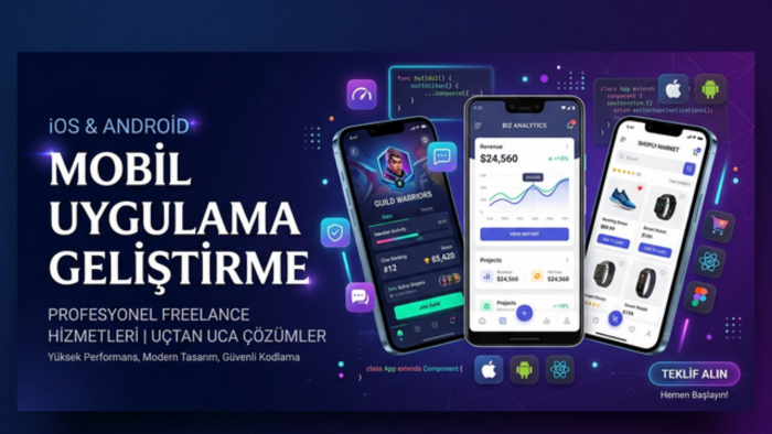 her platforma özel mobil uygulama geliştiriyorum