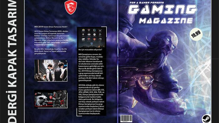 kitap ve dergi kapağınızı tasarlayabilirim