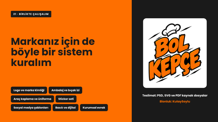 işletmeniz için özgün logo ve kartvizit tasarlarım