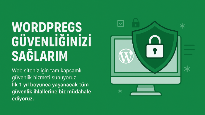 WordPress güvenliğinizi sağlarım