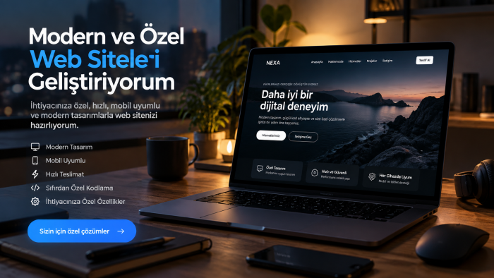 uygun fiyata modern ve özel web siteleri yaparım