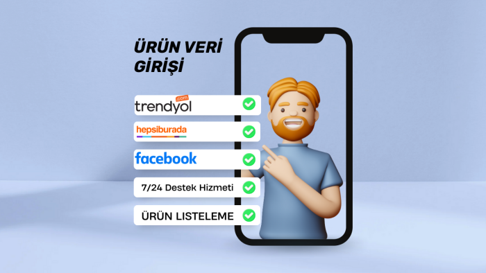 Trendyol, n11, hepsiburada, facebook üzerine çalışıyorum