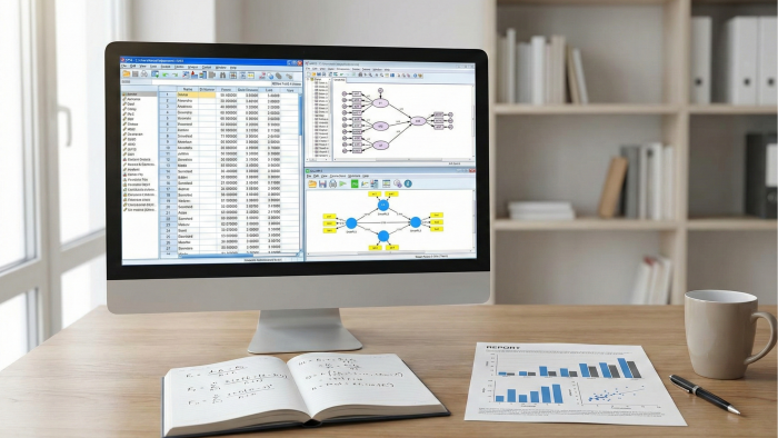 spss, amos, smartpls analizi yapıyorum