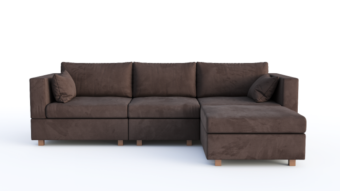 3d mobilya modeli yapıp website için render alabiliyorum