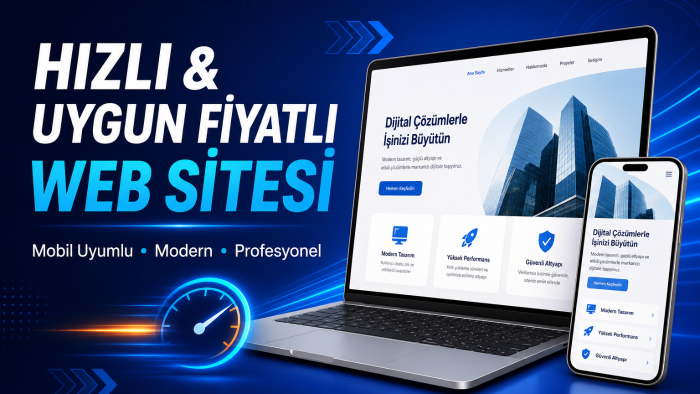işletmenize özel hızlı ve profesyonel web sitesi yaparım