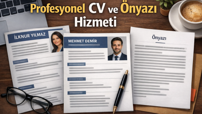profesyonel şekilde önyazı ve cv hazırlayabilirim