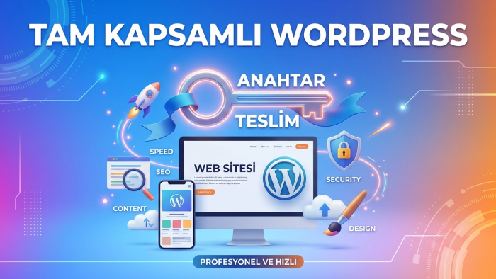 sizin için wordpress sitenizi anahtar teslim yapabilirim
