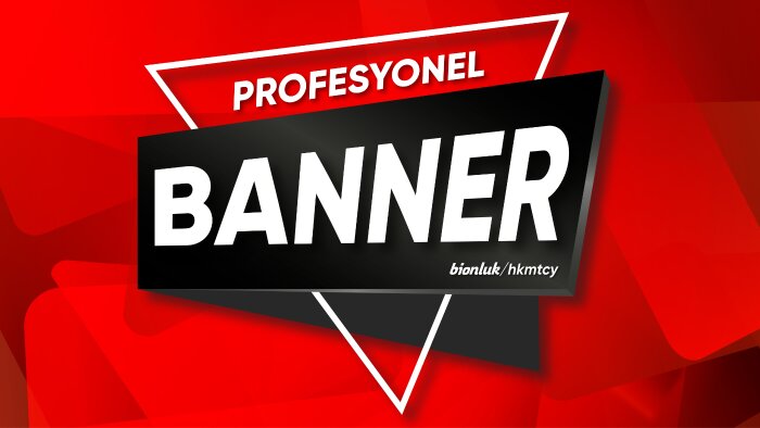 profesyonel reklam ve banner tasarımı yapıyorum