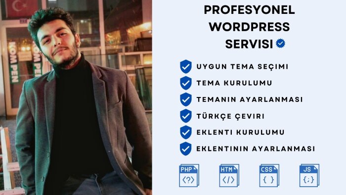sorunsuz ve hızlı temanızı kurar ve tüm ayarlarını yaparım