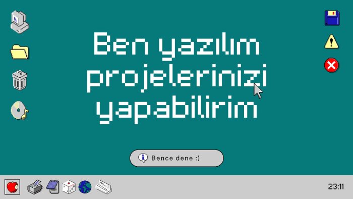 yazılım projelerinizi yapabilirim