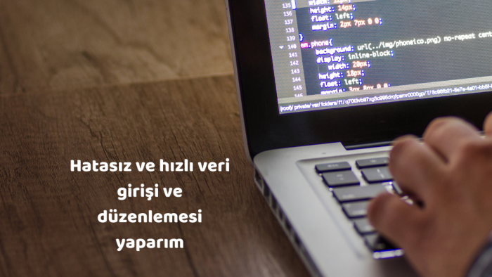 excelde hatasız ve hızlı veri girişi ve düzenlemesi yaparım