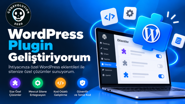ihtiyacınıza özel WordPress eklentileri geliştiririm