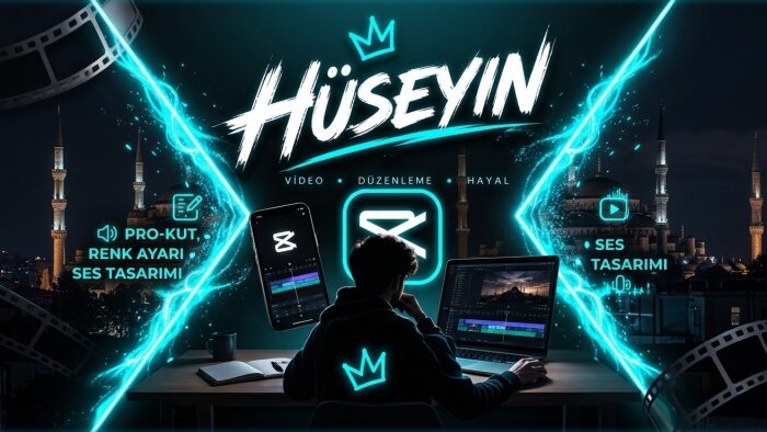 profesyonel video kurgusu, altyazı ve montaj tasarlarım