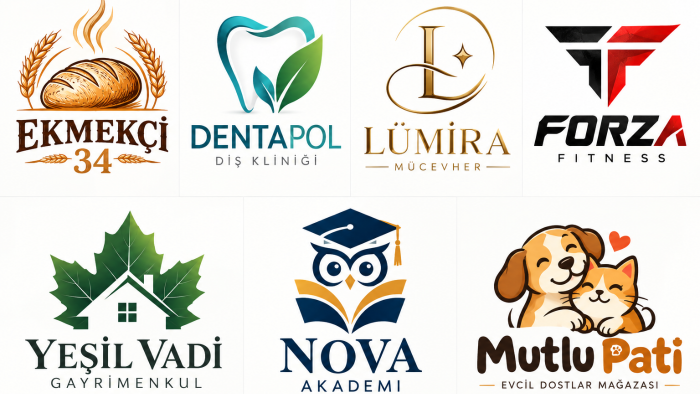 markanız için modern ve profesyonel logo tasarlarım