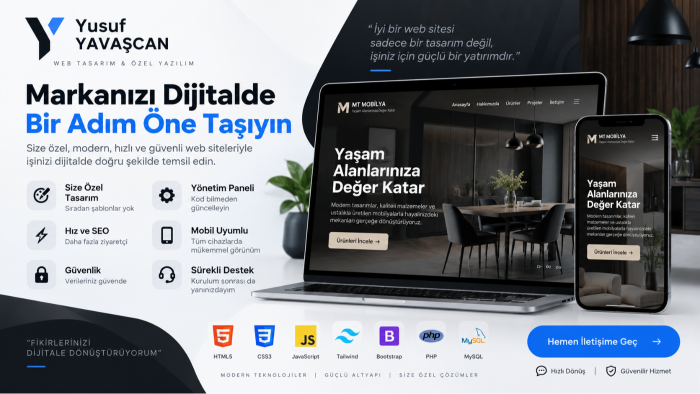 sizin için özel kodla mobil uyumlu web sitesi yazabilirim