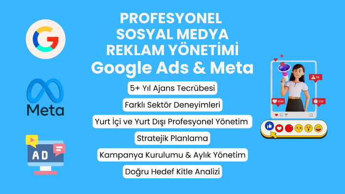 google ads, meta ve tiktok reklamlarınızı yönetebilirim