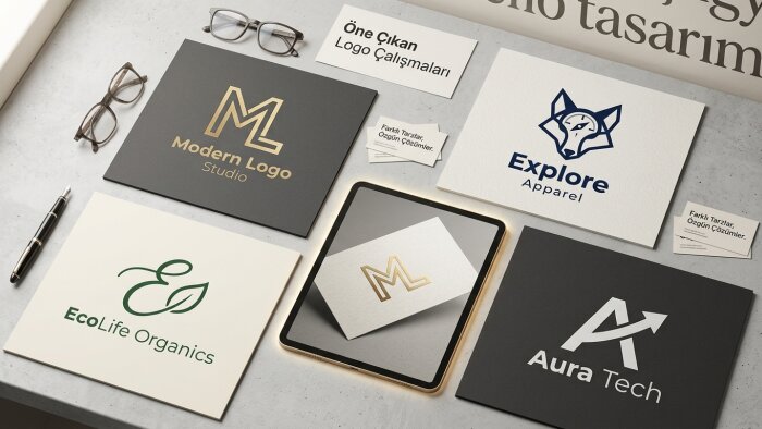 markanıza özel özgün ve modern logo tasarımı yapabilirim