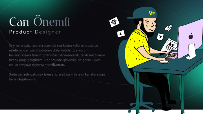 mobil ve web arayüzleri tasarlarım