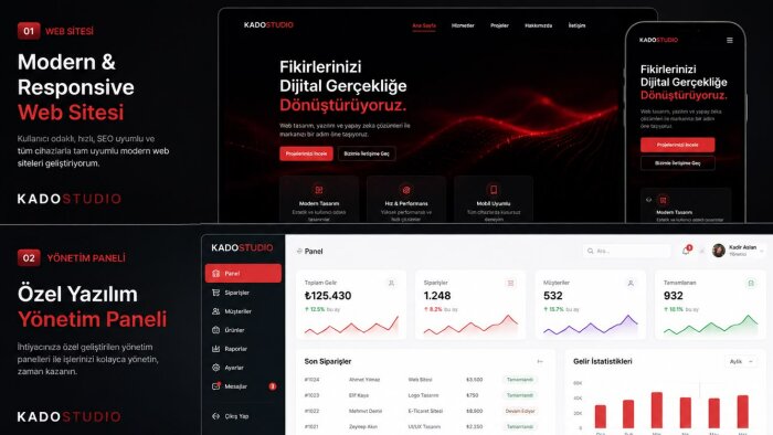 web sitesi tasarlarım