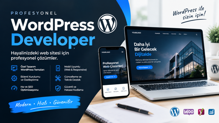 Wordpress ile özel temalar ve eklentiler kodlayabilirim