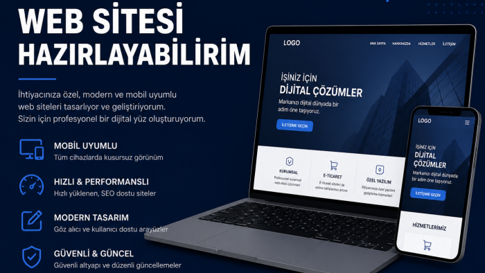 modern ve hızlı web siteleri tasarlarım