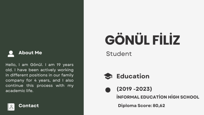 sizin için profesyonel bir cv hazırlayabilirim